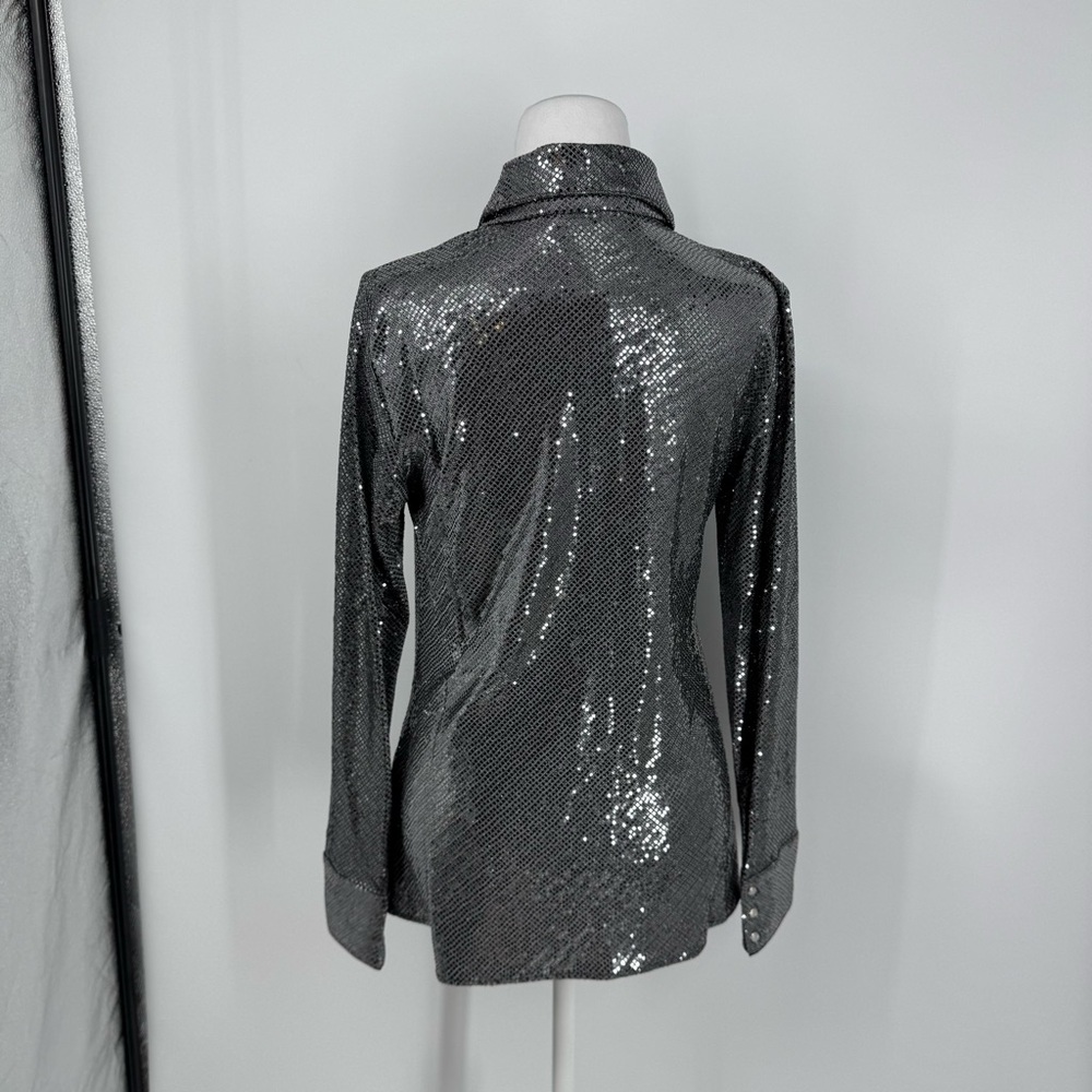 NWT C/MEO Collective After Dark Shirt in Black - Picture 9 of 13